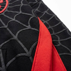 Sudadera con capucha con cremallera de Miles Morales Spider-Man, diseño Spider-Verse, forro polar ecológico de 350 g, chaqueta de superhéroe estilo streetwear, regalo para fanáticos de los videojuegos - Product Image 6