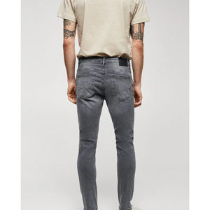 Jeans de Mezclilla Rectos para Hombre, Color Azul Claro, Moda Casual, Personalizados, de Alta Calidad, Algodón, Pantalones de Hombre de Alta Calidad - Product Image 4