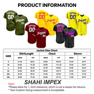 Camiseta de Béisbol Personalizada Unisex de Manga Corta con Botones al Frente, Impresión por Sublimación con Diseño de Salpicaduras de Sangre, Nombre del Equipo y Número - Product Image 6