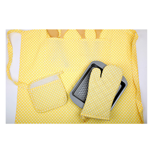 Yellow Kitchen <b>Apron</b> for Cooking Baking Food Preparation Restaurant Catering and Household Kitchen <b>Work</b> - Product Image 4