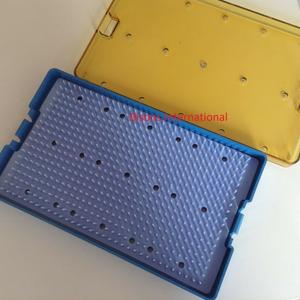 ถาดฆ่าเชื้อขนาดใหญ่พร้อมแผ่นซิลิโคนสำหรับขายส่งของไบซันส์ |   เครื่องมือผ่าตัดตาสำหรับจักษุแพทย์ - Product Image 3