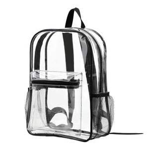 Sac à dos unisexe pour enfants, design transparent, bretelles réglables, matériau imperméable, capacité 21L, prix de gros externe - Product Image 2