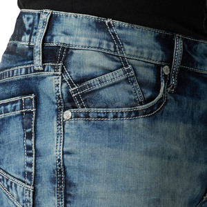 Shorts en jean pour hommes coupe ample, prix de gros, personnalisables, grandes tailles, pour usage décontracté - Product Image 5