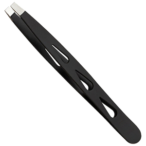 Pinza para Cejas de Acero Inoxidable de Primera Calidad con Punta Inclinada, Duradera, Ligera y Precisa para Eliminar Vello Rebelde, MOQ Bajo - Product Image 1