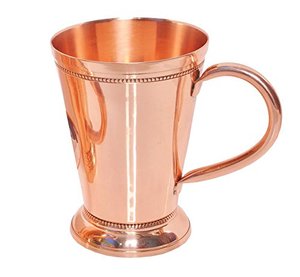 Mug en cuivre pur, tasse à eau ayurvédique, vaisselle en cuivre martelé, verre en cuivre traditionnel pour la maison, la cuisine, le bureau - Product Image 5