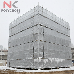 Bâche en plastique résistante à la décoloration, stabilisée aux UV, robuste et imperméable pour la construction extérieure et l'agriculture - Product Image 3