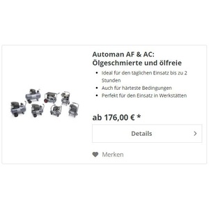 Compressore d'Aria: Automan - Product Image 1