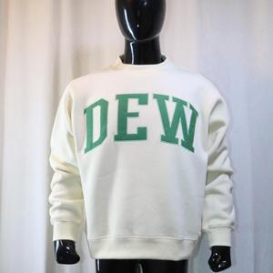 Sweat-shirts DEW à col montant 450 GSM, broderie personnalisée avec nom, coupe ample et carrée, 100% coton molletonné French Terry - Product Image 3