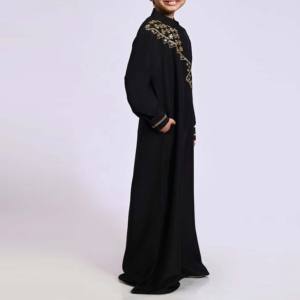 Ropa Musulmana Islámica Tradicional Modesta a Precio Económico al por Mayor, Thobe Árabe para Hombre, Qatar, Arabia Saudita, Talla Grande, Térmica, Manga Larga, para Niños - Product Image 2