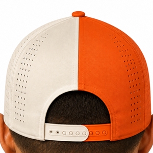 Casquette en corde unisexe brodée, style moderne pour l'extérieur, détails de couture soignés, design bicolore, ajustement confortable, casquette de golf réglable - Product Image 6