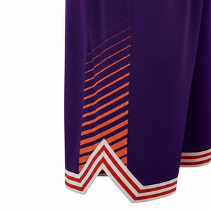 Custom Purple Basketball Jersey Set Sleeveless Sublimated Team Name 34 Unisex Adult Athletic Wear <b>Mesh</b> Fabric - Product Image 4