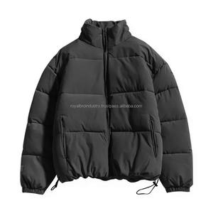 2025 Fashion Style Men's Puffer Jacket Wholesale Winter Jackets Waterproof Windbreak Casual <b>Hoodie</b> Plus Size Jacket - Product Image 2