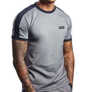 Conjuntos de Shorts Casuales de Verano para Hombre al por Mayor, Camiseta de Manga Corta de Alta Calidad, Conjunto Sólido de Shorts, Ropa para Hombre - Product Image 3