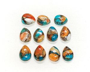 หินมุกสีทองแดงทรงหยดน้ำขนาด 9*7 มม. 10*7 มม. พลอยธรรมชาติ 100% สำหรับทำเครื่องประดับ ราคาขายส่ง - Product Image 3