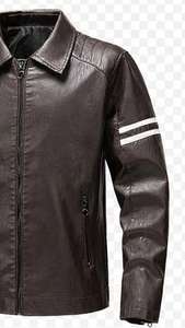 Chaqueta de Cuero para Hombre, Nueva Colección Otoño-Invierno, Chaqueta de Cuero Cálida de la Mejor Calidad para Hombre y Mujer - Product Image 4