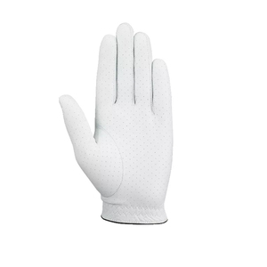 Gants de golf en cuir véritable de haute qualité avec logo personnalisé, respirants, réglables, légers, à doigts entiers, pour hommes et femmes - Product Image 2