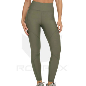 Leggings de yoga à taille élastique, fabriqués en usine, best-sellers, vêtements de fitness, couleur et taille personnalisées. - Product Image 3