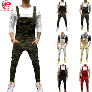 <b>Work</b> Wear Dungarees <b>Mens</b> Overalls Denim <b>Jeans</b> Heavy Duty Performance Casual Dungarees Trousers Unisex - Product Image 6