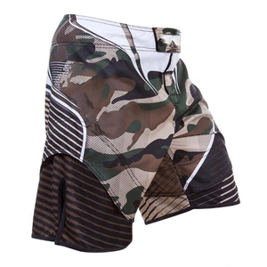 Men's <b>Black</b> Geometric Print Board Shorts Quick Dry Elastic Waist Sporty Style Short Length Spandex Nylon - Product Image 6
