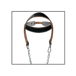 Unisex Cowhide Neck & <b>Head</b> Harness Exerciser Gym Fitness Weightlifting <b>Training</b> Equipment with Leather Material <b>Head</b> Harness - Product Image 4