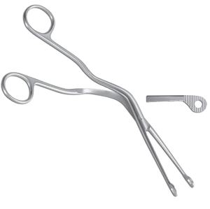 Pinzas MAGILL de Acero Inoxidable para Catéter, Fuente de Alimentación Manual - Product Image 4