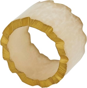 Modern Luxury Resin <b>Napkin</b> Rings Durable Handmade <b>Birthday</b> Decor with Customizable Shape and Width-the Handmade Collection - Product Image 2