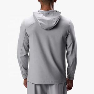 Custom Logo Printed Training Wear Jogging Suit Sweatpants and Hoodie Set <b>Joggers</b> Set Woven <b>Nylon</b> Windbreaker Tracksuit for Men - Product Image 5