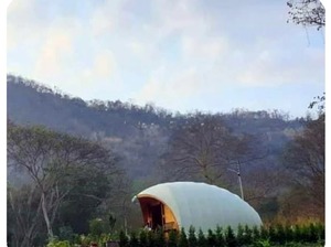 บ้านพักขนาดเล็กทรงจักจั่นสุดหรูสำหรับโรงแรม รีสอร์ท แคมป์ปิ้งกลางแจ้ง เต็นท์แกลมปิ้ง + จัดส่งฟรี - Product Image 5