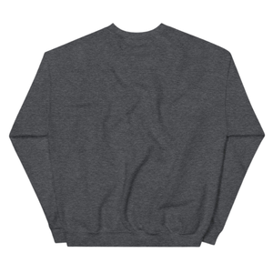 Sweat-shirt unisexe à col rond avec motif Family Legacy, gris chiné foncé, en molleton de coton doux, à manches longues, décontracté et tendance - Product Image 2
