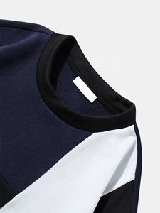 Sudaderas con Capucha de Algodón de Alta Calidad al por Mayor, Sudaderas Extra Grandes con Cuello Redondo y Logotipo Personalizado para Hombre - Product Image 4