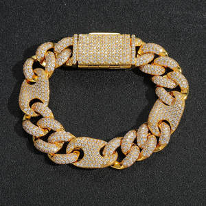 Bracelet en argent 925 serti de diamants Moissanite, très demandé, avec pierres à taille brillante, disponible à prix d'exportation - Product Image 5