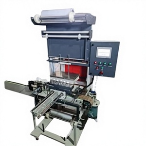 เครื่องห่อฟิล์มหดขวดอัตโนมัติแบบไฟฟ้า 30 ซอง/นาที พร้อมระบบควบคุม PLC - Product Image 1