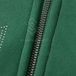 Sweat-shirts d'hiver à capuche pour hommes, design personnalisé, en polaire avec strass, mélange de coton respirant et écologique, pour une utilisation en extérieur en hiver - Product Image 5
