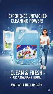 Pure Shine Glass <b>Cleaner</b> <b>Spray</b> for Mirrors Windows Kitchen and Bathroom Surfaces with Fast Acting Deep Cleaning Formula - Product Image 3
