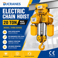 Palans à chaîne électriques de 10 tonnes, palans à chaîne doubles robustes pour la levée dans l'industrie sidérurgique
