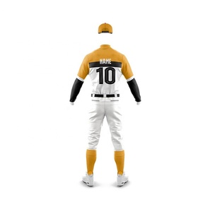 Jersey de béisbol con botones profesional de alta calidad con logotipo personalizado impresión por sublimación uniforme de béisbol al por mayor 2025 - Product Image 4