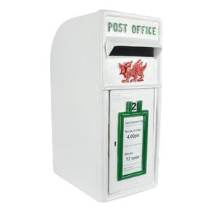 Garden Supplies Metal Post <b>Box</b> <b>With</b> <b>Lock</b> And Luxury Key White Coated Handmade Custom Wedding Gift Ideas Letter <b>Box</b> Decoration - Product Image 6