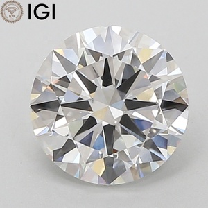 เครื่องเจียระไนเพชร2.50กะรัต8.77มม. ได้รับการรับรองจากอีจีไอ VS1ใสสำหรับการขอแต่งงานด้วยเพชรเม็ดเดี่ยว - Product Image 1