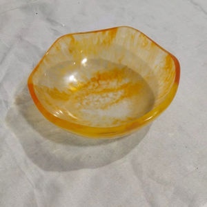 Cuenco de resina de forma irregular, nuevo estilo moderno para decoración de mesa en el hogar, duradero. - Product Image 1