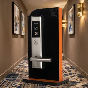 Serrure de porte RFID, système de verrouillage intelligent pour hôtel, serrure à carte RFID, clé électronique pour hôtels, complexes hôteliers, chambres d'hôtes, contrôle d'accès sécurisé - Product Image 6