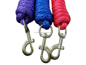 เชือกจูงม้าไนล่อนทำลายสูง,เชือกตะกั่วอ่อนแข็ง2เมตรพร้อมตะขอคลิปแข็งแรงสีปรับแต่งการออกแบบโลโก้ราคาที่ดีที่สุด - Product Image 6