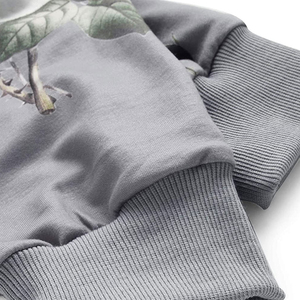 Women Cotton Blend Sweatshirt <b>Lightweight</b> Crew Neck Soft Everyday Casual Apparel Women Sweatshirt - Product Image 3