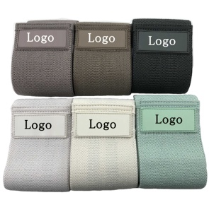 Bandas de Resistencia para Glúteos, Juego de 3 Bandas de Resistencia para Cadera con Logotipo Personalizado, Bolsa de Malla Portátil para Entrenamiento en el Gimnasio, para Piernas y Glúteos - Product Image 6