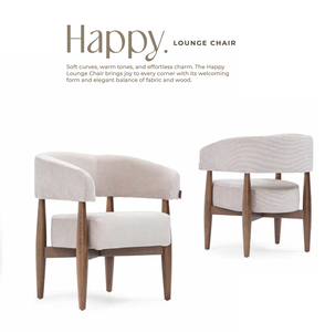 Sillón de Diseño Nórdico con Reposabrazos, Reclinable Manual, Relleno de Espuma, Patas de Madera, Tapizado para Sala de Estar, Vestíbulo de Hotel - Product Image 1