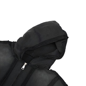 Sweat-shirts en polaire personnalisés pour hommes, chauds et à capuche, pull-overs, approvisionnement en gros OEM, sweats à capuche en polaire pour hommes - Product Image 3