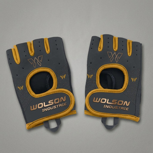 Half Finger Activewear <b>Gloves</b> Breathable Soft Grip Workout Fitness Gym <b>Training</b> and Weightlifting Support Gear. - Product Image 3