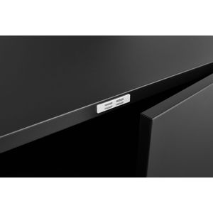 Double Door Black Metal Printer <b>Cabinet</b> with 360 Degree <b>Lockable</b> Casters Adjustable Steel Shelves Waterproof Feature - Product Image 6