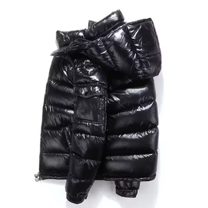 <b>Men</b> Hooded Lightweight Bubble <b>Jacket</b> Waterproof Quick Dry Breathable Warm Quilted Full Zip Casual Winter Outdoor Regular Fit - Product Image 2