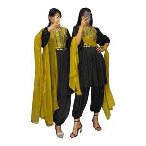 Vestido Afgano Vintage al por Mayor para Mujer, Vestido Largo Étnico Tradicional Bordado, Estilo Bohemio Tribal, Ropa Afgana Hecha a Mano Personalizada - Product Image 1