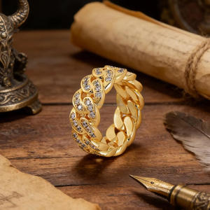 Bague en grappe de moissanite sertie de diamants pour hommes et femmes, en argent sterling 925 plaqué rhodium, sertie à griffes, style Hip Hop Bling, pour anniversaire - Product Image 2